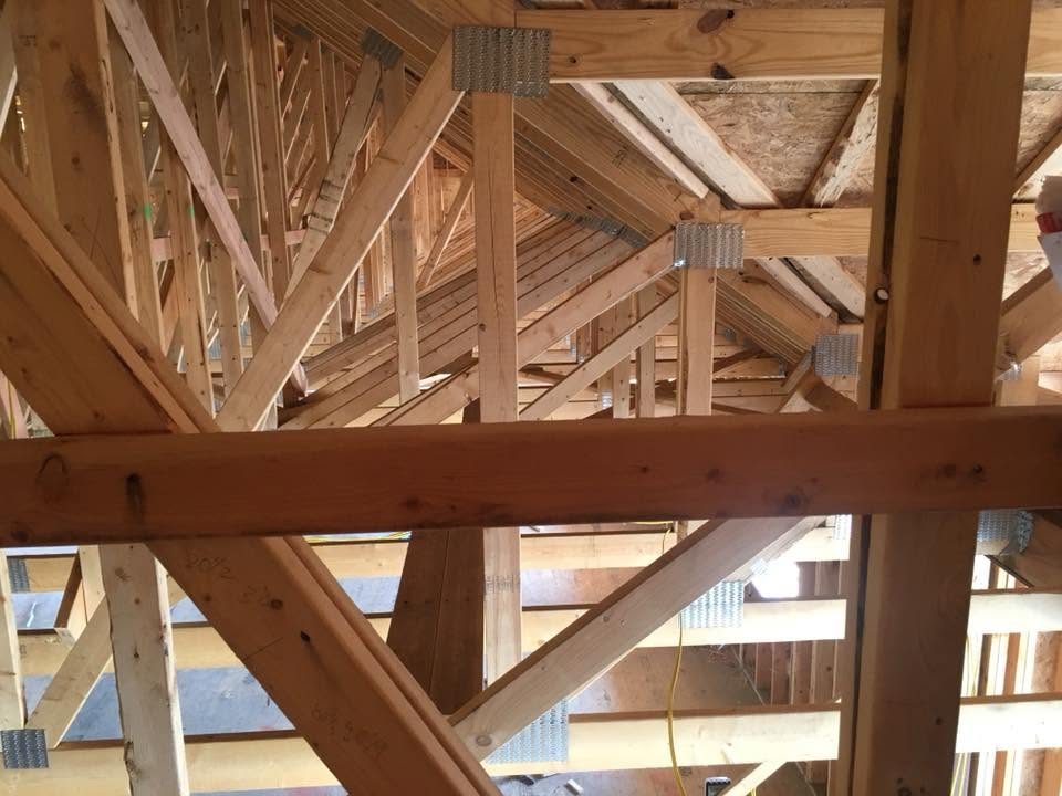 Heavy timber framing craftsmanship